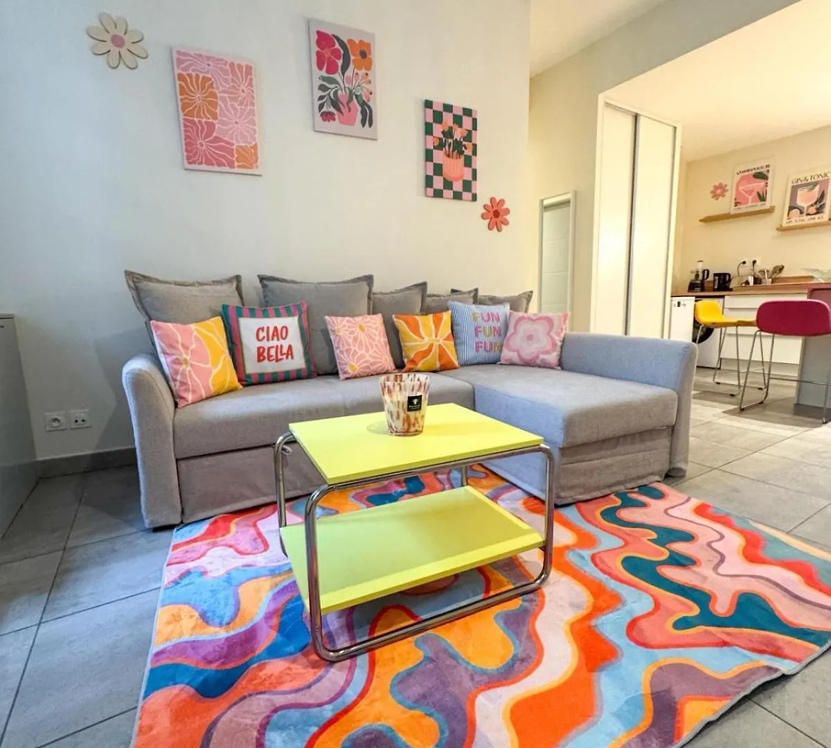 Lyon Funky Flat Piscine Et Parking Apartman Tassin-la-Demi-Lune Franciaország