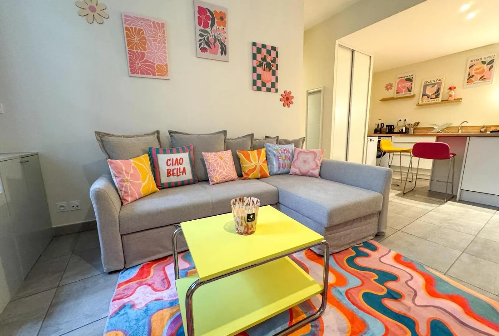 Lyon Funky Flat Piscine Et Parking Apartman Tassin-la-Demi-Lune
