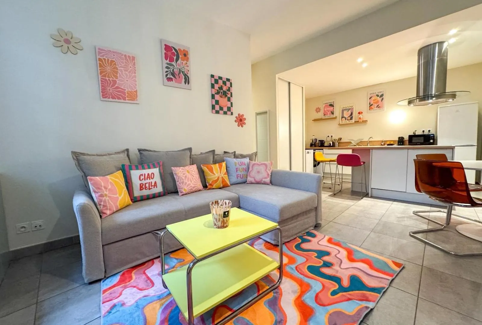 Lyon Funky Flat Piscine Et Parking Apartman Tassin-la-Demi-Lune