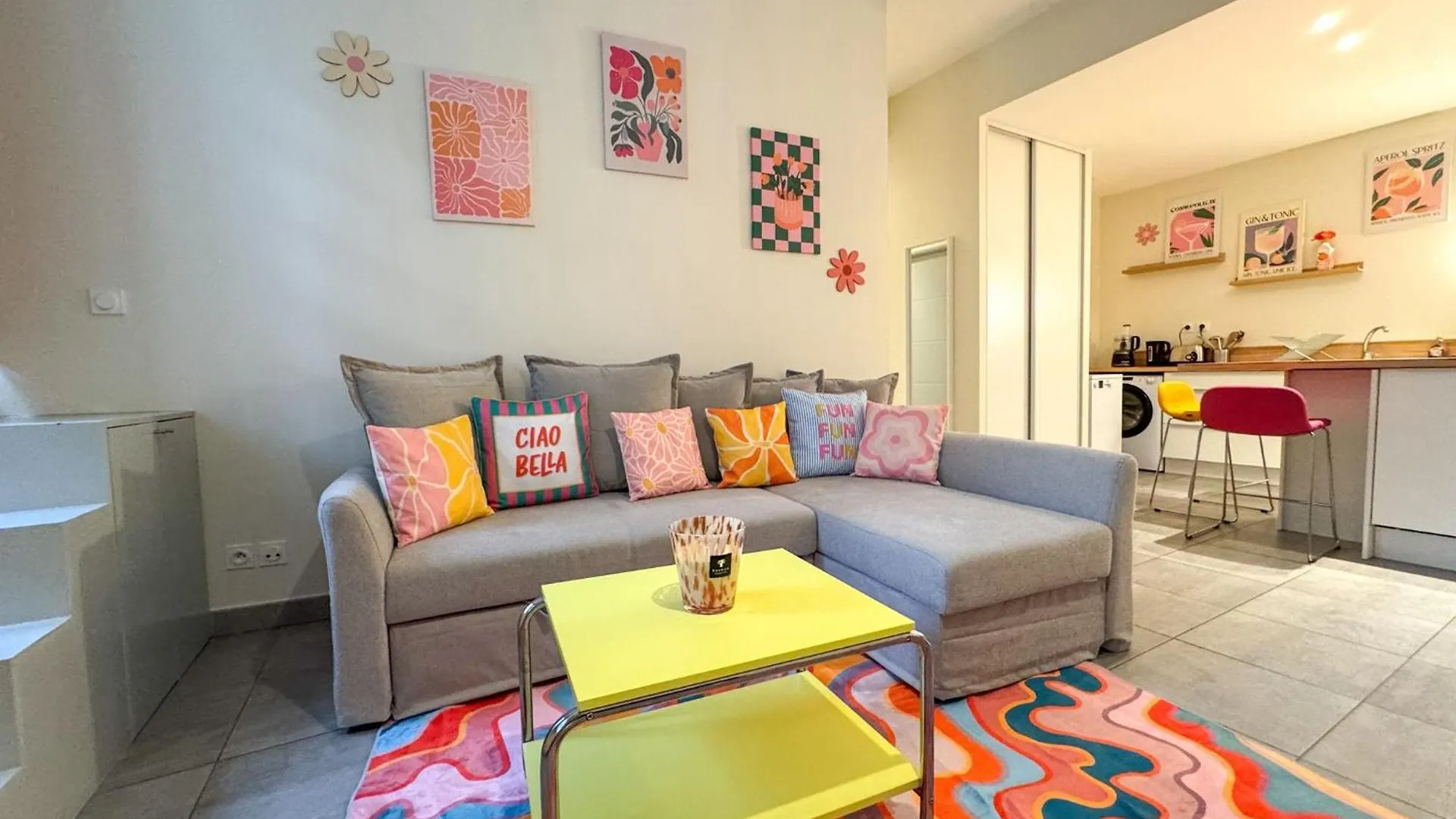 Lyon Funky Flat Piscine Et Parking Apartman Tassin-la-Demi-Lune