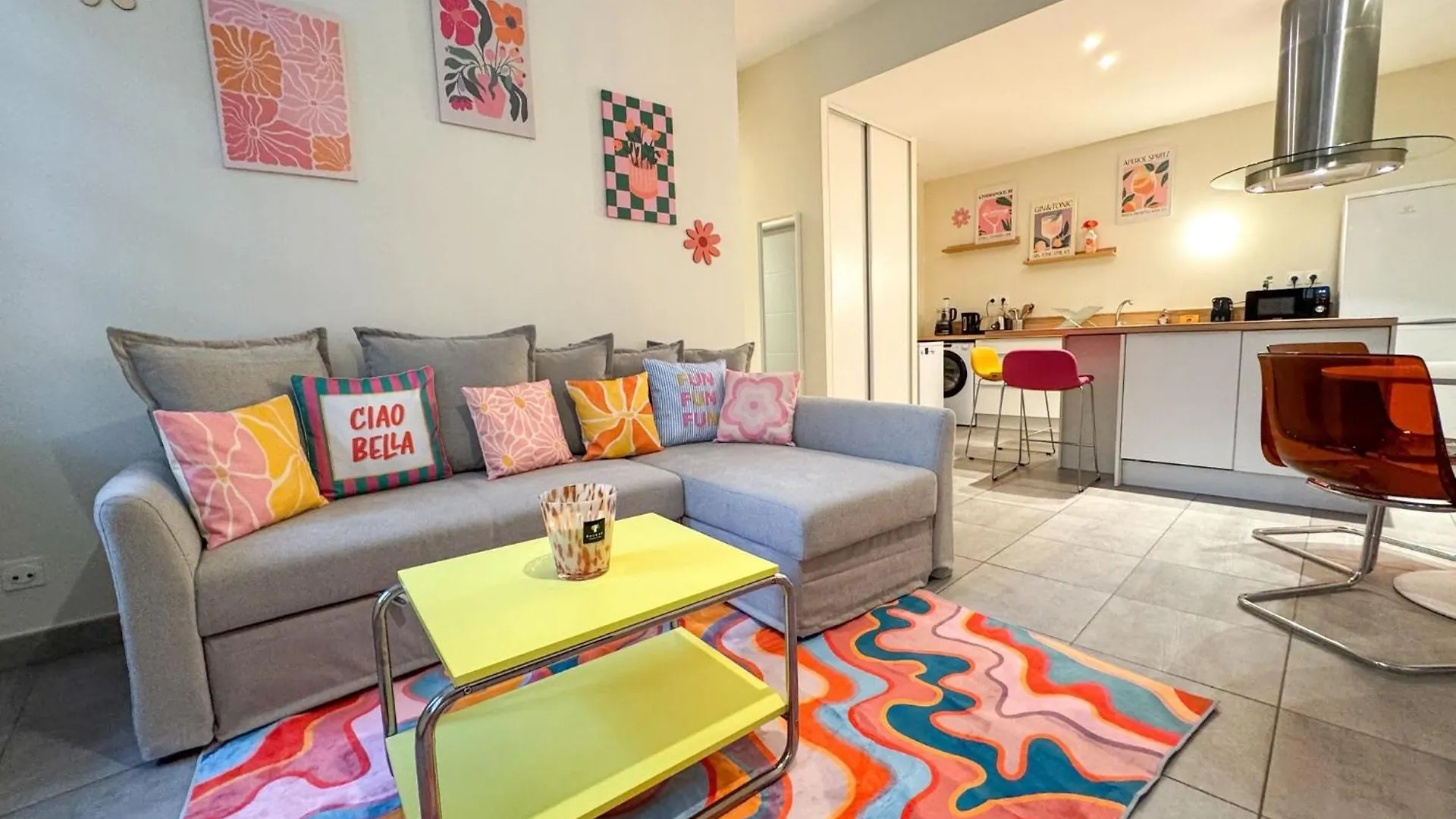 Lyon Funky Flat Piscine Et Parking Apartman Tassin-la-Demi-Lune